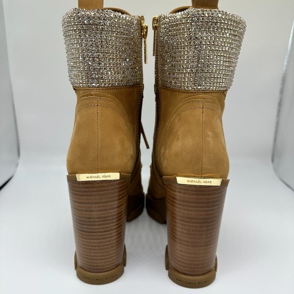 Ridley Embellished Nubuck Lace-Up Boot' - Picture 5 of 6